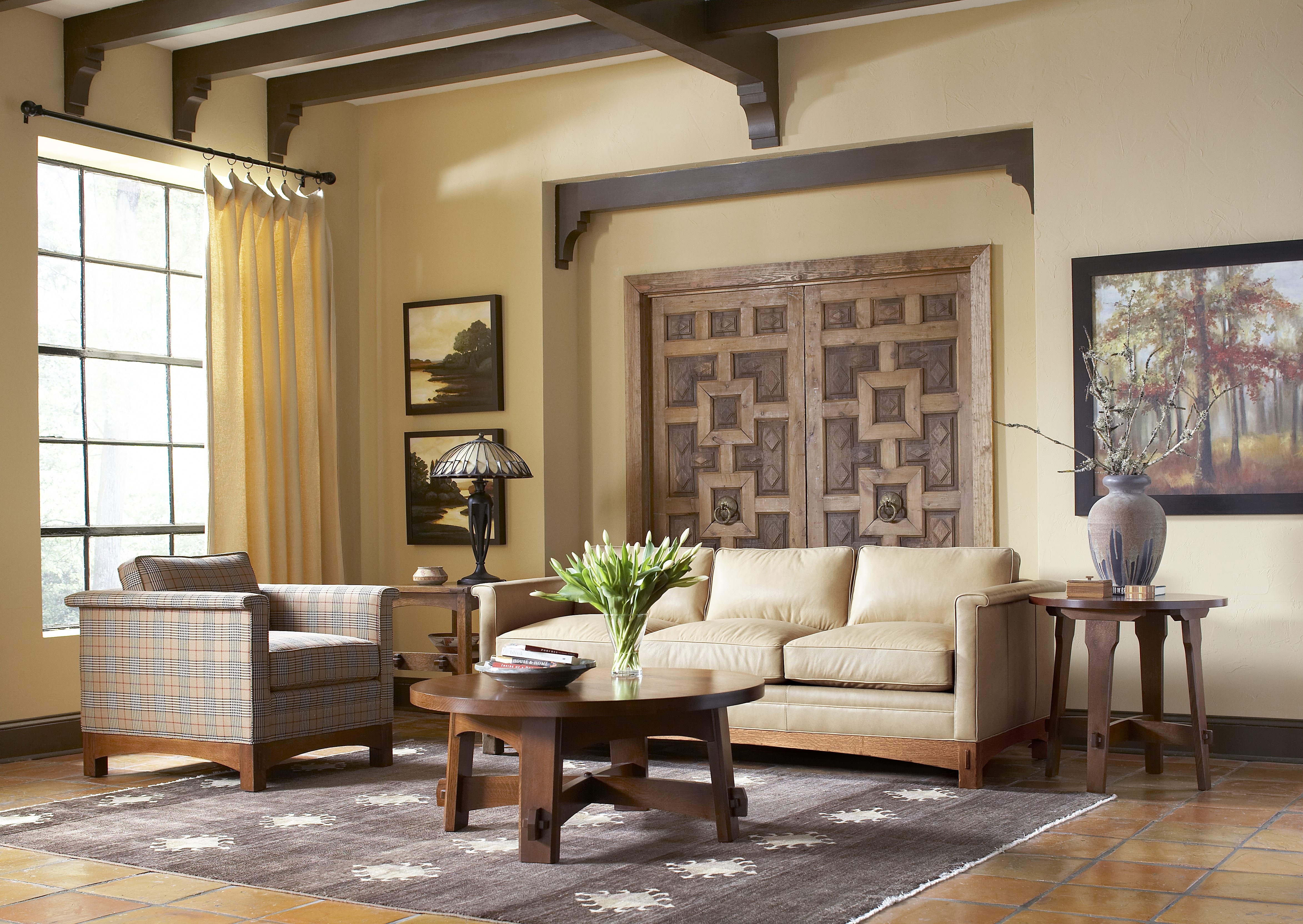 Stickley sofa table online